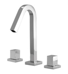 Aquabrass ABFBX7910 Xsquare 8" Short Widespread Bathroom Sink Faucet with Pop-Up Drain