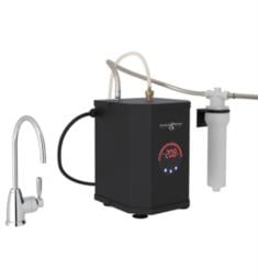 ROHL U.KIT1347LS-2 Perrin and Rowe Holborn 10" C-Spout Hot Water Dispenser with Tank and Filter Kit