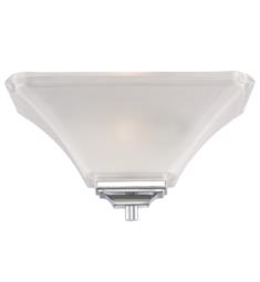 Nuvo 60-5373 Parker 1 Light 13" Incandescent Etched Glass Wall Sconce in Polished Chrome