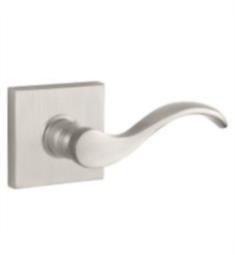 Baldwin PCURCSR Reserve 4" Curved Door Lever with Contemporary Square Rosette