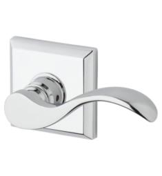 Baldwin PCURTSR Reserve 4" Curved Door Lever with Traditional Square Rosette