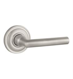 Baldwin PVTUBTRR150 Reserve 4 1/4" Privacy Tube Door Lever with Traditional Round Rosette in Satin Nickel