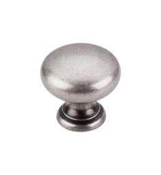 Top Knobs M286 Somerset II 1 1/4" Brass Mushroom Shaped Cabinet Knob in Pewter Antique