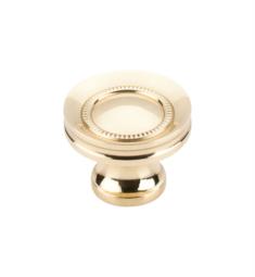 Top Knobs M290 Somerset II 1 1/4" Brass Mushroom Shaped Button Faced Cabinet Knob in Polished Brass