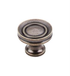Top Knobs M295 Somerset II 1 1/4" Brass Mushroom Shaped Button Faced Cabinet Knob in German Bronze