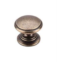 Top Knobs M355 Somerset II 1 1/4" Brass Mushroom Shaped Ray Cabinet Knob in German Bronze