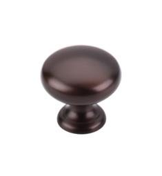 Top Knobs M753 Normandy 1 1/4" Brass Mushroom Shaped Cabinet Knob in Oil Rubbed Bronze