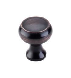 Top Knobs M1668 Normandy 1 1/8" Steel Mushroom Shaped Normandy Cabinet Knob in Tuscan Bronze