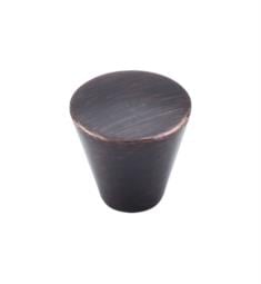 Top Knobs M1676 Nouveau 1 1/8" Brass Cone Shaped Cone Cabinet Knob in Tuscan Bronze