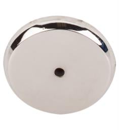 Top Knobs M2031 Aspen II 1 3/4" Cast Bronze Round Cabinet Knob Backplate in Polished Nickel