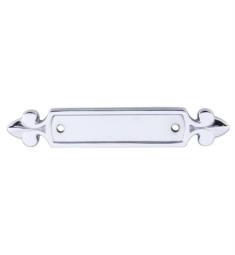 Top Knobs M2127 Tuscany 4 7/8" Zinc Alloy Dover Cabinet Pull Backplate in Polished Chrome