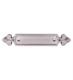 Top Knobs M2130 Tuscany 4 7/8" Zinc Alloy Dover Cabinet Pull Backplate in Brushed Satin Nickel