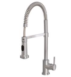 Aquabrass ABFK30045 Wizard 19 3/8" Deck Mounted Dual Stream Mode Pre-Rinse Kitchen Faucet