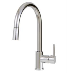 Aquabrass ABFK3345N Studio 14 1/8" Deck Mounted Single Stream Mode Kitchen Faucet with Pull-Out Spray