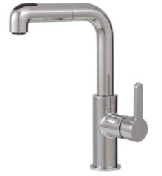 Aquabrass ABFK5043N Eatalia 12 5/8" Deck Mounted Dual Stream Mode Kitchen Faucet with Pull-Out Spray