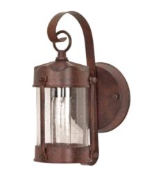 Nuvo 60-634 1 Light 5" Incandescent Outdoor Piper Wall Lantern in Old Bronze with Clear Seed Glass