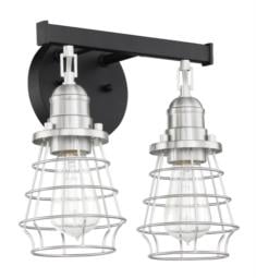 Craftmade 50602 Thatcher 2 Light 12" Incandescent Vanity Light with Cage Shade Shape