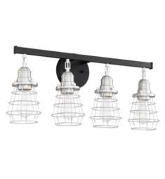 Craftmade 50604 Thatcher 4 Light 26" Incandescent Vanity Light with Cage Shade Shape