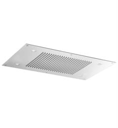 Aquabrass ABSC00917PSS Cura Aquademy 26 3/4" Ceiling Mount Single-Function Rectangular Rain Showerhead in Polished Stainless Steel