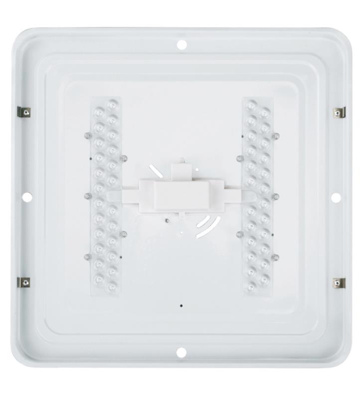 14-Inches White Nuvo 62/1096 LED Flush Mount
