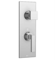 Aquabrass ABSTS9384 B-Jou Square Trim Set for ABSV12123 Thermostatic Valve 3-Way