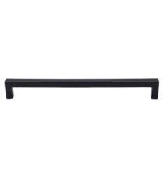 Top Knobs M1153 Nouveau III 8 7/8" Center to Center Zinc Alloy Square Bar Cabinet Pull in Flat Black