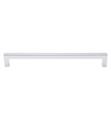 Top Knobs M1154 Nouveau III 8 7/8" Center to Center Zinc Alloy Square Bar Cabinet Pull in Polished Chrome