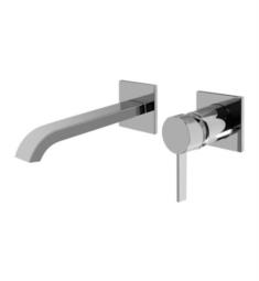 Graff G-6235-LM39W Qubic Tre 8" Single Handle Wall Mount Widespread Bathroom Sink Faucet