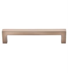 Top Knobs M1651 Nouveau III 5 1/8" Center to Center Zinc Alloy Square Bar Cabinet Pull in Brushed Bronze
