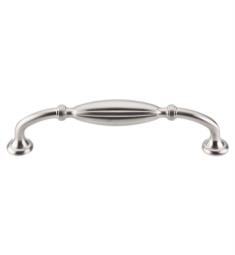 Top Knobs M1788 Tuscany 5 1/8" Center to Center Zinc Alloy D-Shaped Cabinet Pull in Brushed Satin Nickel