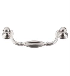 Top Knobs M1789 Tuscany 5 1/8" Center to Center Zinc Alloy Drop Cabinet Pull in Brushed Satin Nickel