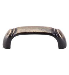 Top Knobs M191 Tuscany 2 1/2" Center to Center Zinc Alloy Dover Cabinet Pull in Dark Antique Brass