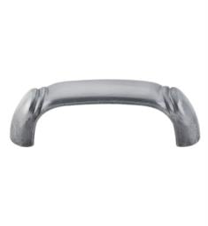 Top Knobs M192 Tuscany 2 1/2" Center to Center Zinc Alloy Dover Cabinet Pull in Pewter Light