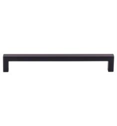 Top Knobs M2137 Nouveau 7 5/8" Center to Center Square Bar Cabinet Pull in Flat Black