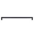 Top Knobs M2138 Nouveau III 12 5/8" Center to Center Square Bar Cabinet Pull in Flat Black