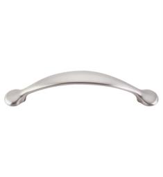 Top Knobs M419 Nouveau 5 1/8" Center to Center Zinc Alloy Honeyman Cabinet Pull in Brushed Satin Nickel