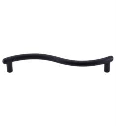 Top Knobs M508 Nouveau 5 1/8" Center to Center Zinc Alloy Spiral Cabinet Pull in Flat Black