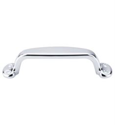 Top Knobs M531 Nouveau II 3 3/4" Center to Center Zinc Alloy Trunk Cabinet Pull in Polished Chrome