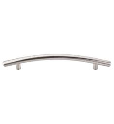 Top Knobs M536 Nouveau 6 3/8" Center to Center Steel Curved Bar Cabinet Pull in Brushed Satin Nickel