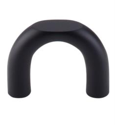 Top Knobs M548 Nouveau II 1 1/4" Center to Center Steel Curved Cabinet Pull in Flat Black