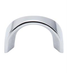 Top Knobs M553 Nouveau II 1 1/4" Center to Center Zinc Alloy U-Shaped Cabinet Pull in Polished Chrome