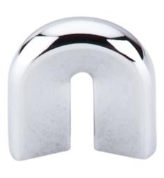 Top Knobs M556 Nouveau II 3/4" Center to Center Zinc Alloy U-Shaped Cabinet Pull in Polished Chrome
