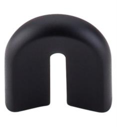 Top Knobs M557 Nouveau II 3/4" Center to Center Zinc Alloy U-Shaped Cabinet Pull in Flat Black