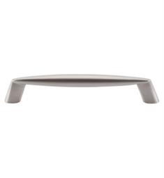 Top Knobs M570 Nouveau II 5 1/8" Center to Center Zinc Alloy Rung Cabinet Pull in Brushed Satin Nickel