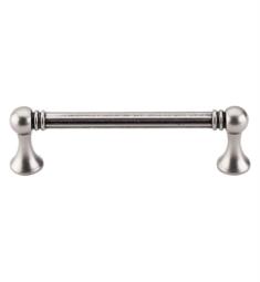 Top Knobs M926 Edwardian 3 3/4" Center to Center Zinc Alloy Grace Cabinet Pull in Pewter Antique