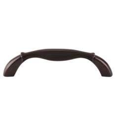 Top Knobs M946 Edwardian 3 3/4" Center to Center Zinc Alloy Straight Cabinet Pull in Oil Rubbed Bronze