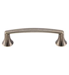 Top Knobs M957 Edwardian 3 3/4" Center to Center Zinc Alloy Rue Cabinet Pull in German Bronze