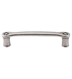 Top Knobs M968 Edwardian 3 3/4" Center to Center Zinc Alloy Link Cabinet Pull in Pewter Antique