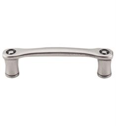 Top Knobs M971 Edwardian 3" Center to Center Zinc Alloy Link Cabinet Pull in Pewter Antique