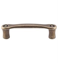 Top Knobs M972 Edwardian 3" Center to Center Zinc Alloy Link Cabinet Pull in German Bronze
